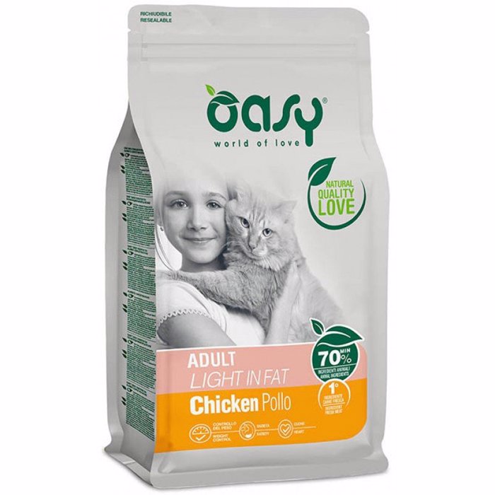 OASY XIRA TROFI GTAS ADULT LIGHT IN FAT CHICKEN 1,5KG